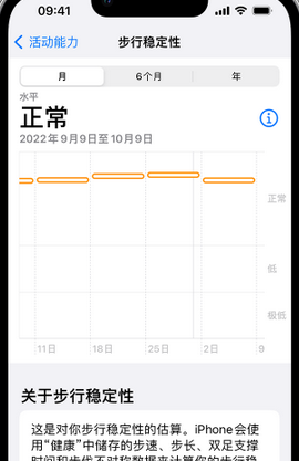 东明iPhone手机维修如何在iPhone开启'步行稳定性通知'