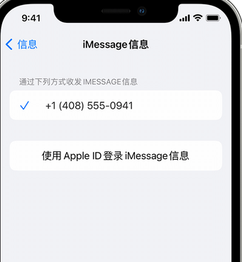 东明apple维修iPhone上无法正常发送iMessage信息 