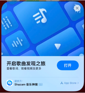 东明苹果14维修站分享iPhone14音乐识别功能使用方法 