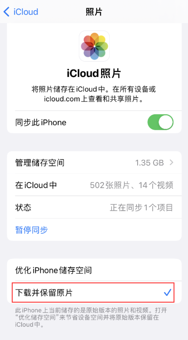 东明苹果手机维修分享iPhone 无法加载高质量照片怎么办 